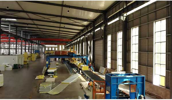 Overview ZhongTai Steel aedificatio Factoria